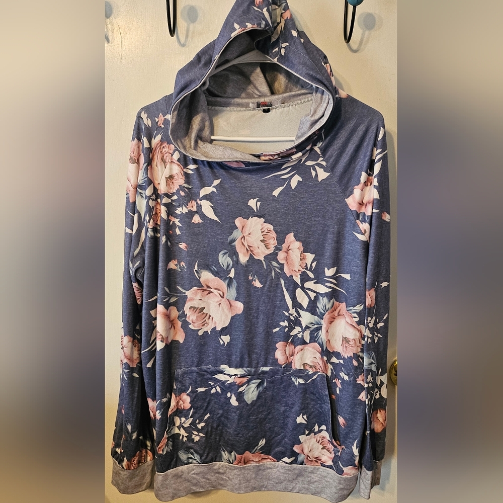 Lilly Pulitzer Pink Relaxed Hoodie Sweatshirt